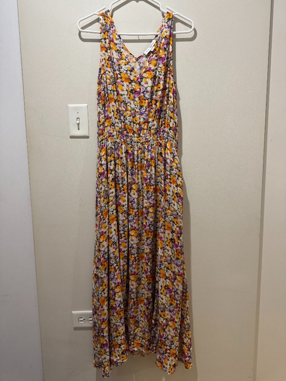 Amour Vert floral dress--sz L